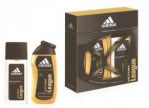 Adidas Victory League Men, zestaw - dezodorant Natural spray 75 ml + żel pod prysznic