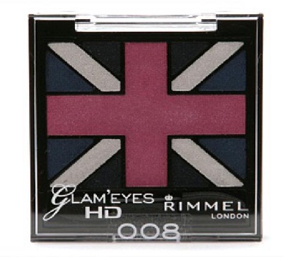 Rimmel, Glam` Eyes HD Eyeshadow poczwórny cień do powiek 008